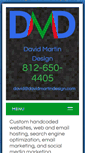 Mobile Screenshot of davidmartindesign.com